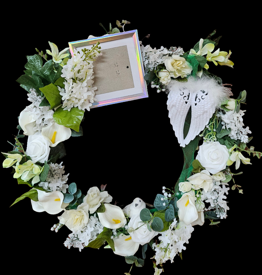 Customized Funeral wreath