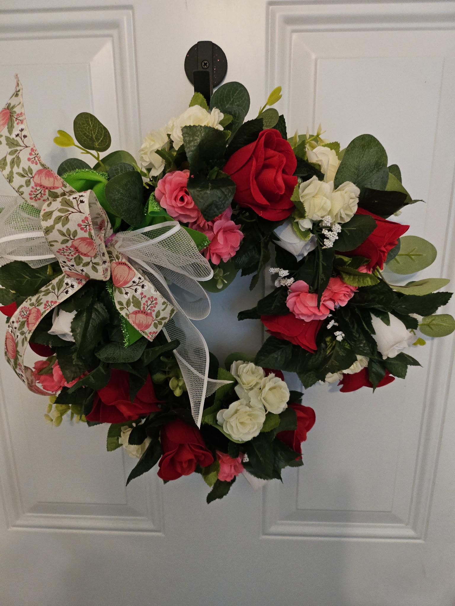 Romantic Rose Wreath