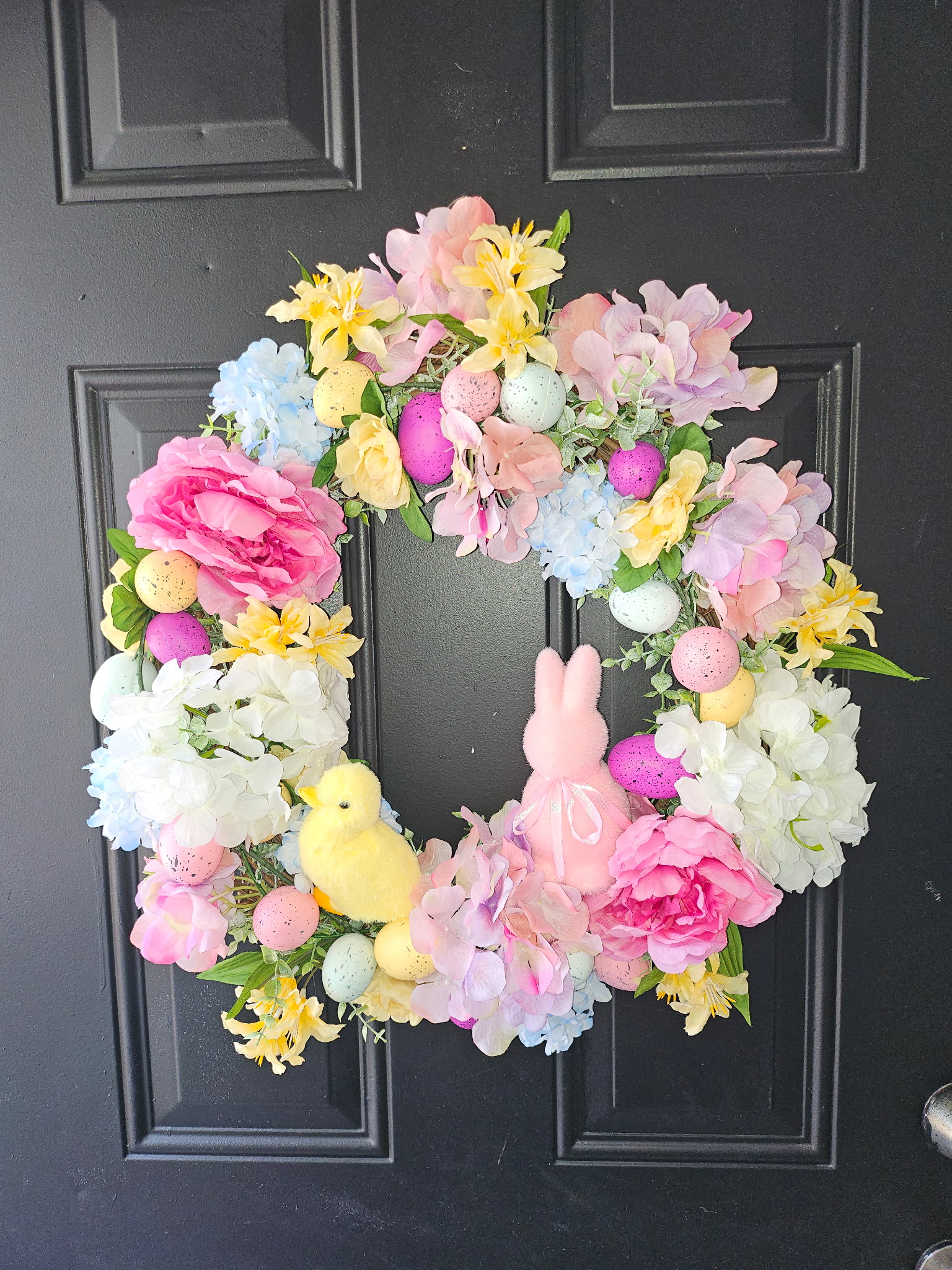 Spring Easter Egg Wreath
