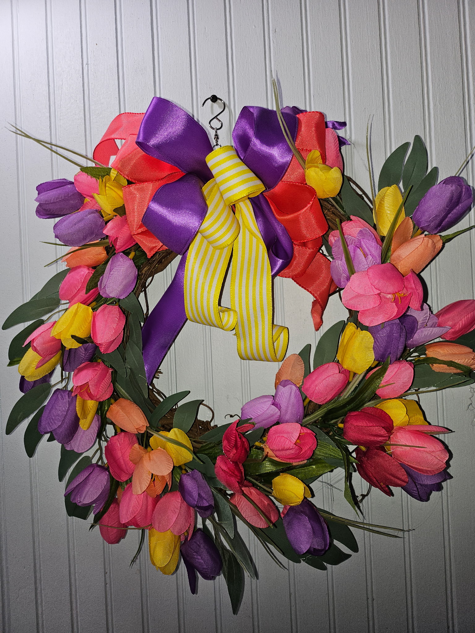 Spring Tulip Wreath image 2