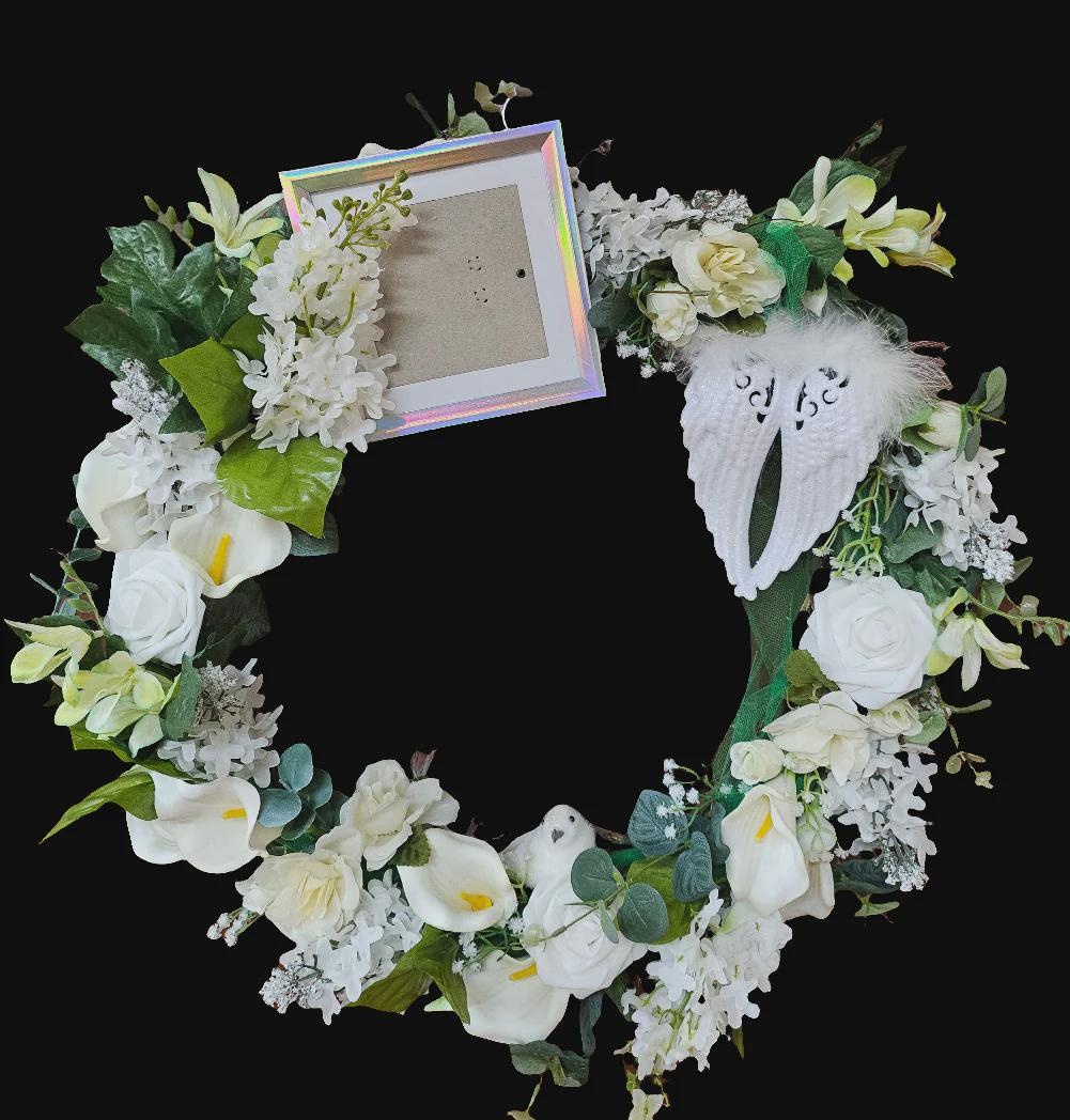 Customized Funeral Wreath