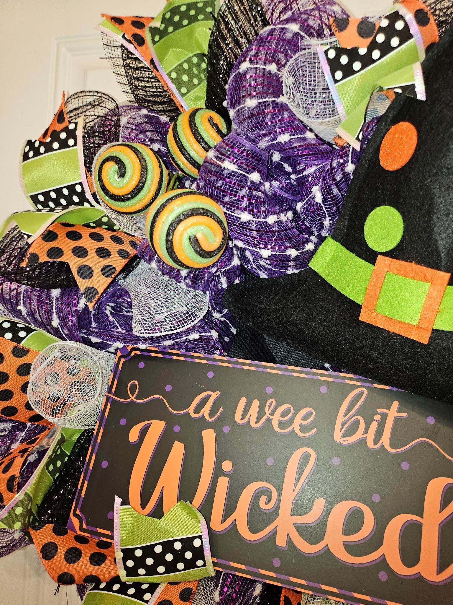 A Wee Bit Wicked Wreath image 2