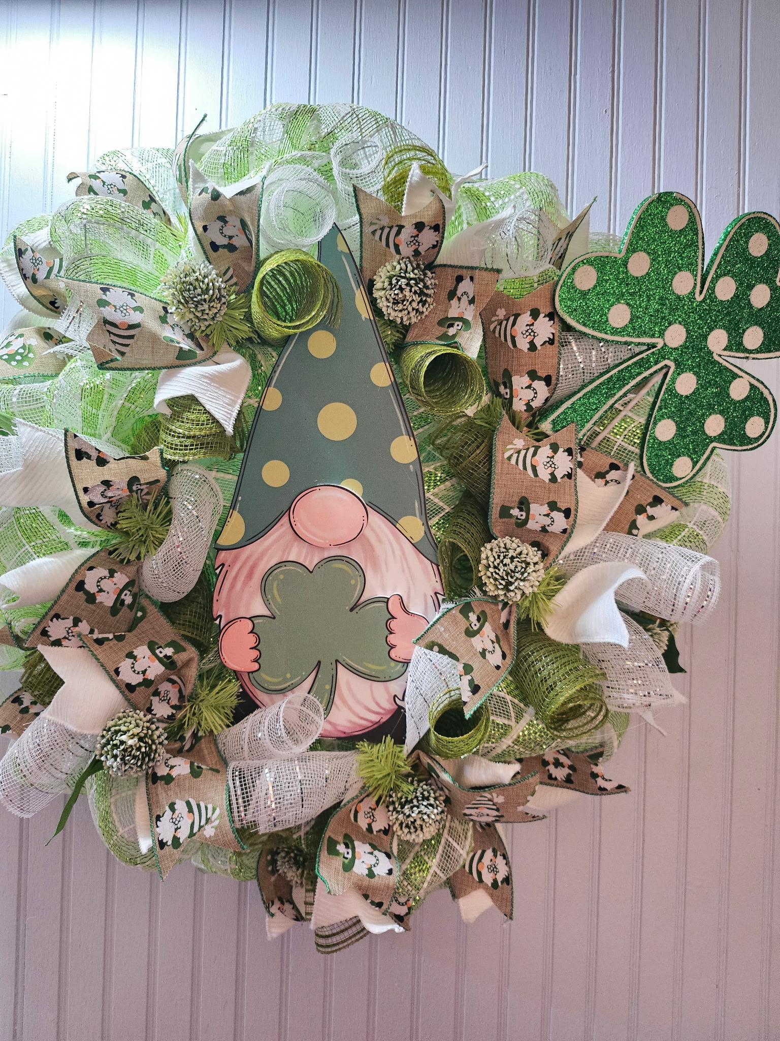 St. Patrick's Gnome Wreath