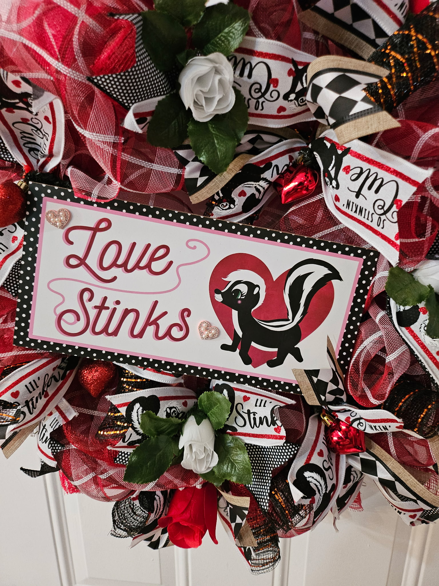 Love Stinks Wreath image 2
